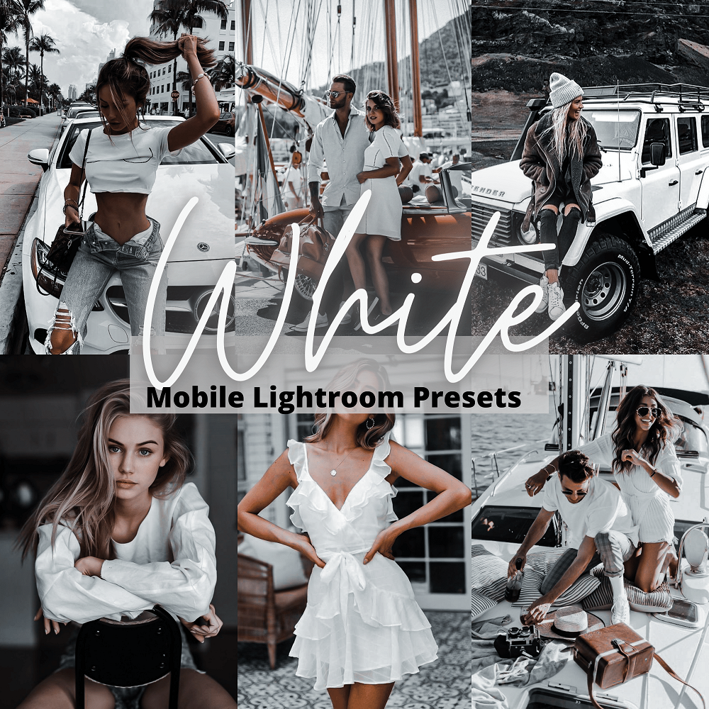 White - Mobile Lightroom Presets